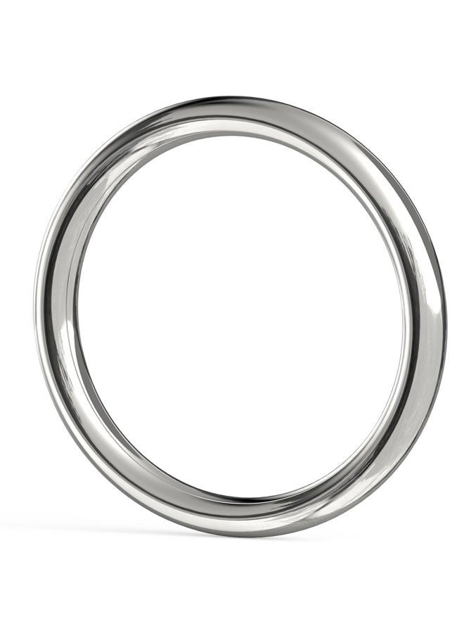 BEYOURD Steel Rings, Stainless Steel Metal O Ring Buckles, Solid Welded Metal Loop for Macrame, Hanging Slings Rope (6 Inch x 1PCS, Round Shape) - Image 1