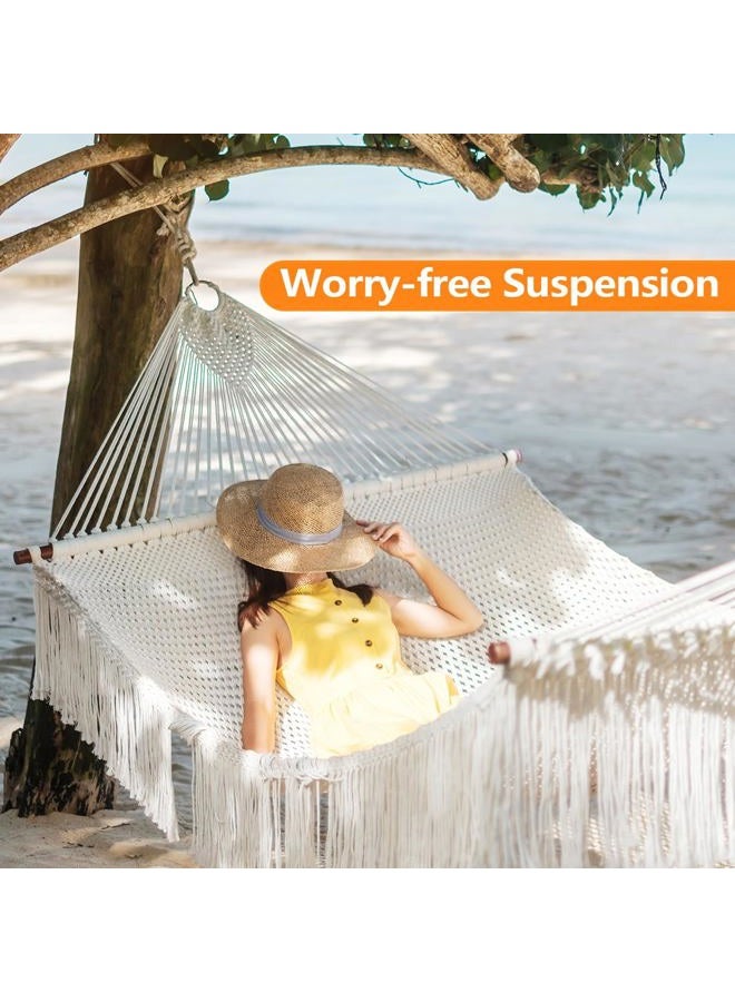 BEYOURD Steel Rings, Stainless Steel Metal O Ring Buckles, Solid Welded Metal Loop for Macrame, Hanging Slings Rope (6 Inch x 1PCS, Round Shape) - Image 5