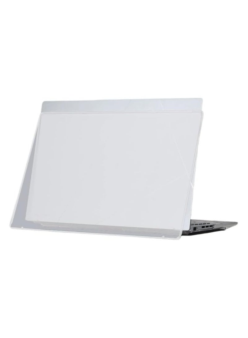 **غطاء واقي للابتوب متوافق مع جهاز ASUS ZenBook 14 OLED 2025 (UX3405C) مقاس 14 بوصة - غطاء فائق الرقة شفاف من الأعلى والأسفل، تغطية كاملة للحماية.** - Image 1