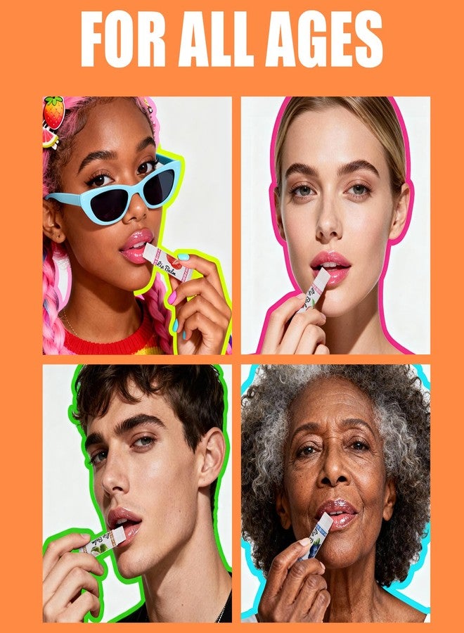 Jolilab Lip Balm, Flavored Moisturizing Lip Balm Variety Pack, 12 Flavors: Honey, Pineapple, Mint, Orange, Coconut & More, Long-Lasting Hydration, 0.17 Oz/Stick, 12-Pack - Image 4