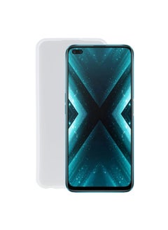 HuHa غطاء هاتف TPU لحالة Realme X3 SuperZoom بمظهر ماتي أبيض 