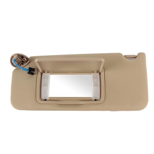 PEVAST Right Passenger Side Sun Visor Compatible with Honda Accord 2008 2009 2010 2011 2012 2013 2014 2015 2016 2017,Replace 83230-TA0-A91ZB(Beige) - Image 3