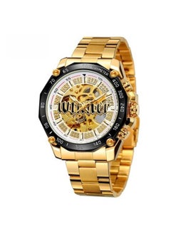 Generic New Winner European And American Style Men's Fashion Leisure Hollow Mechanical Movement Automatic Mechanical Watch 