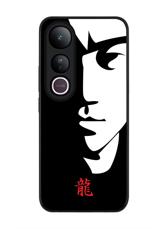 Stylizedd For vivo V50 Lite Case,Slim fit Camera Protection, Shockproof Thin Phone cover  - Tibute - Bruce Lee (Black)