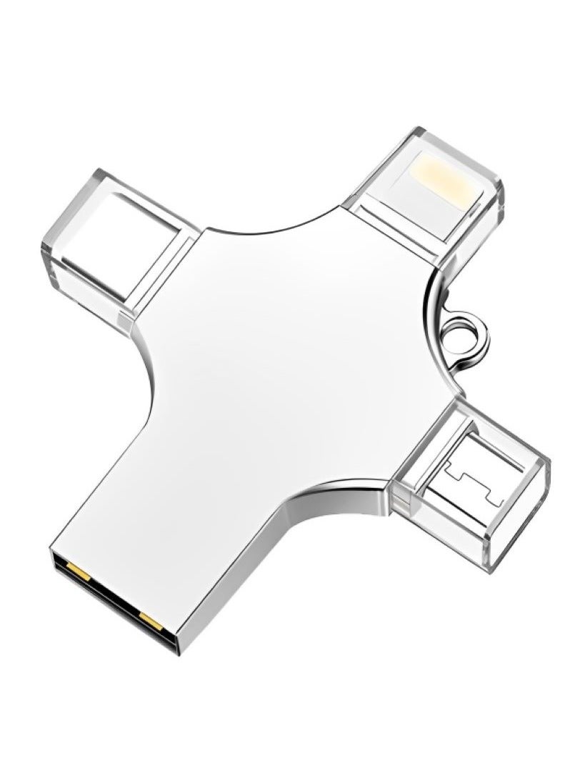 Flash Drive Universal 4-in-1 USB Adapter of 1TB Type-C, Android, iPhone & Laptop Compatiblea - Image 1