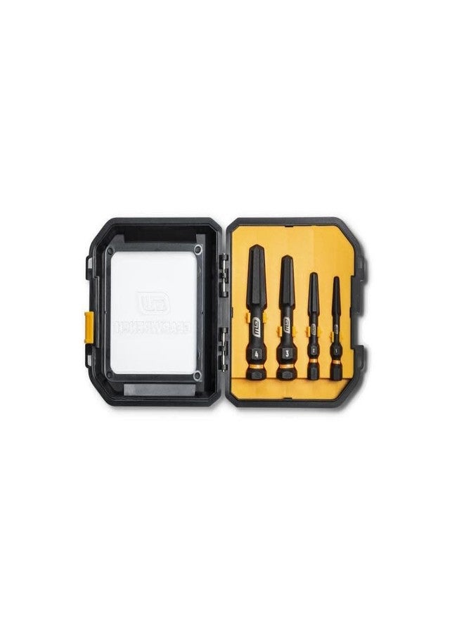 GEARWRENCH 4 PC. Bolt Biter Screw Extraction Set - 84787, Chrome, Large - Image 4