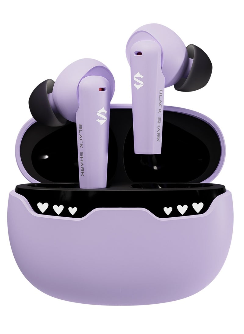 بلاك شارك أسود القرش T10 لاسلكي سماعات بلوتوث لعبة ثنائية المقاومة ل لماء سماعات الأرجواني - Image 4