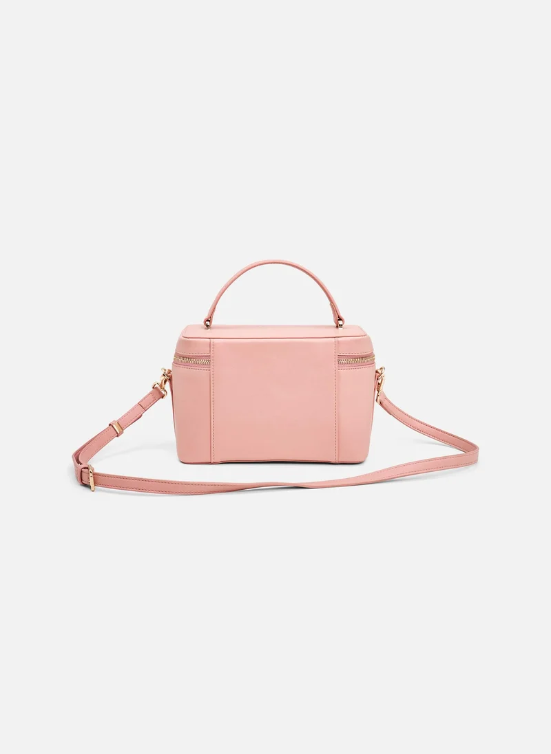 Lichi  Cylindrical eco-leather bag with thin strap for Women | Best Price UAE