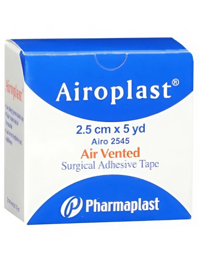 Pharmaplast Pack Of 3 Airoplast surgical tape 2.5cm A/A - Image 2