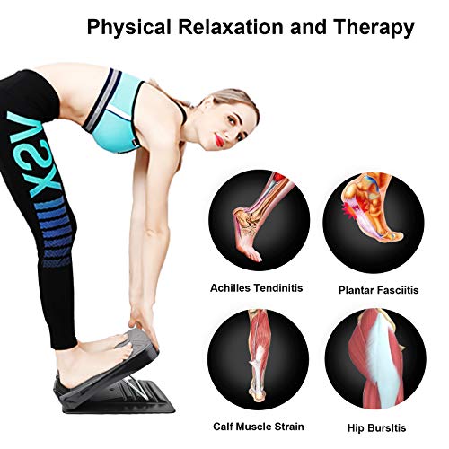 AIFUSI Slant Board, Calf Stretcher Ankle and Foot Incline Board for Stretching Tight Calves or Plantar Fasciitis Adjustable 4 Level (330 lb Capacity), Strength Training Equipment Leg Machines - Image 5