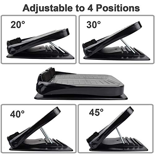 AIFUSI Slant Board, Calf Stretcher Ankle and Foot Incline Board for Stretching Tight Calves or Plantar Fasciitis Adjustable 4 Level (330 lb Capacity), Strength Training Equipment Leg Machines - Image 3