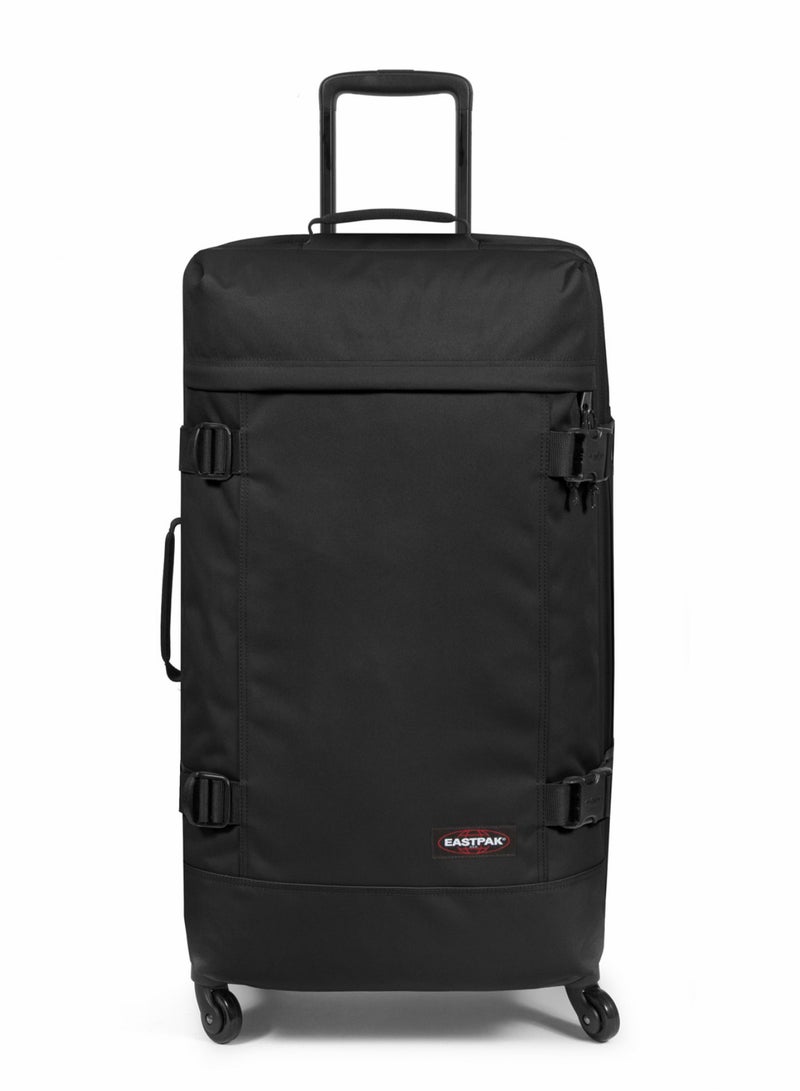 EASTPAK TRANS4 adventure 360° Spinning wheels Large Trolley Luggage Bag Black. - Image 1