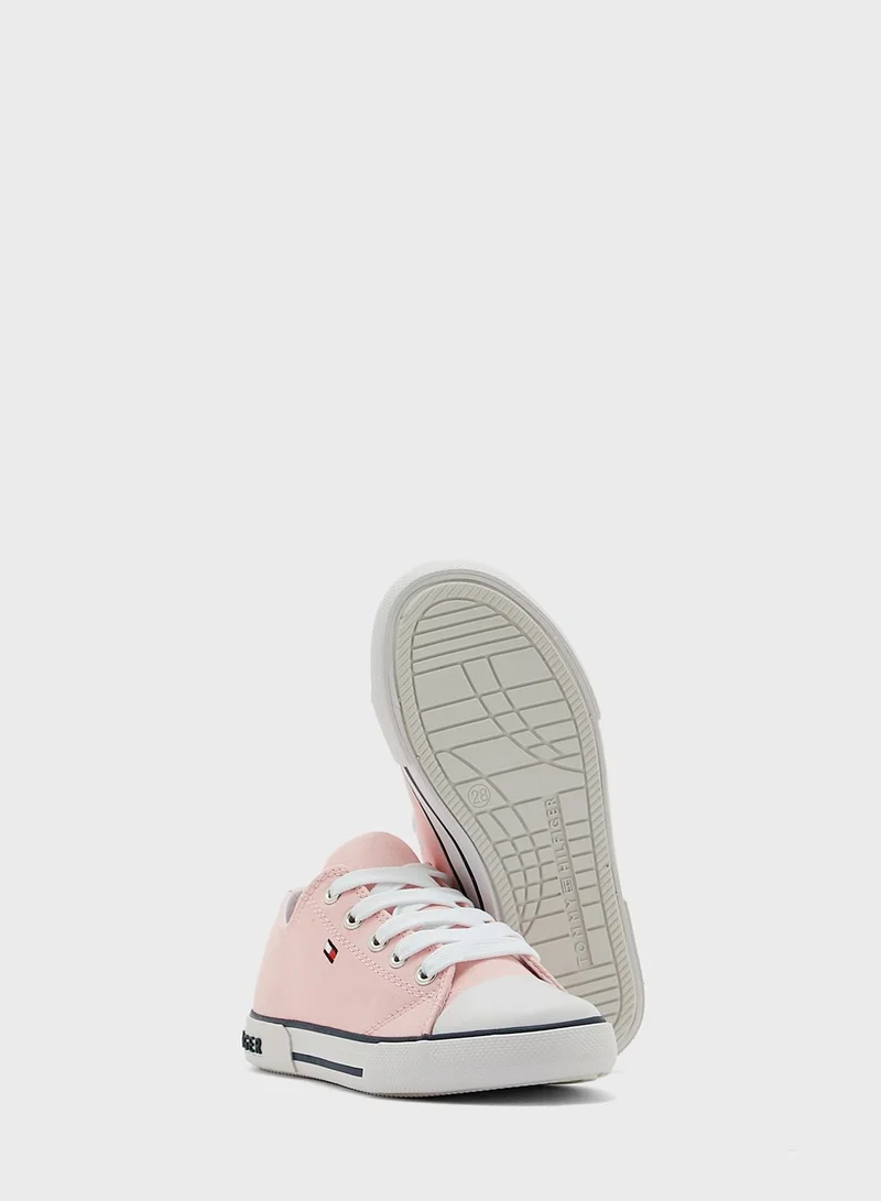 TOMMY HILFIGER Kids Lace Up Sneakers