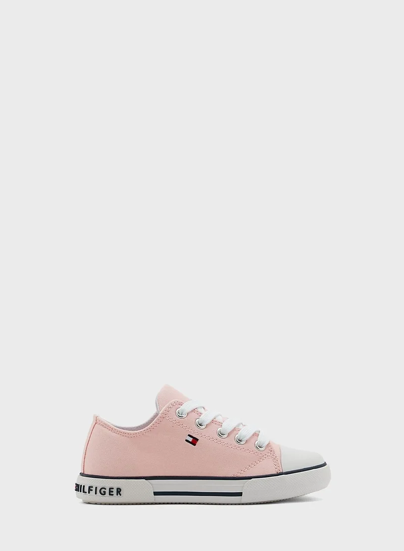 TOMMY HILFIGER Kids Lace Up Sneakers