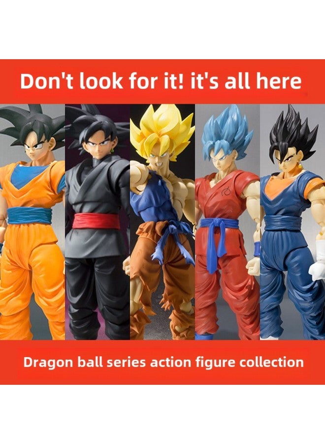 SHF Movable Resurrection Goku Self-meaning Super Saiyan Trans Bidarklin Sun Gohan Hand-made-Color:Shf Movable Vegeta - Image 5