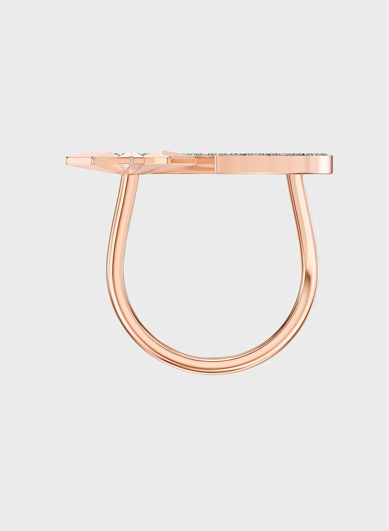 SWAROVSKI Swa Symbol Moon Ring