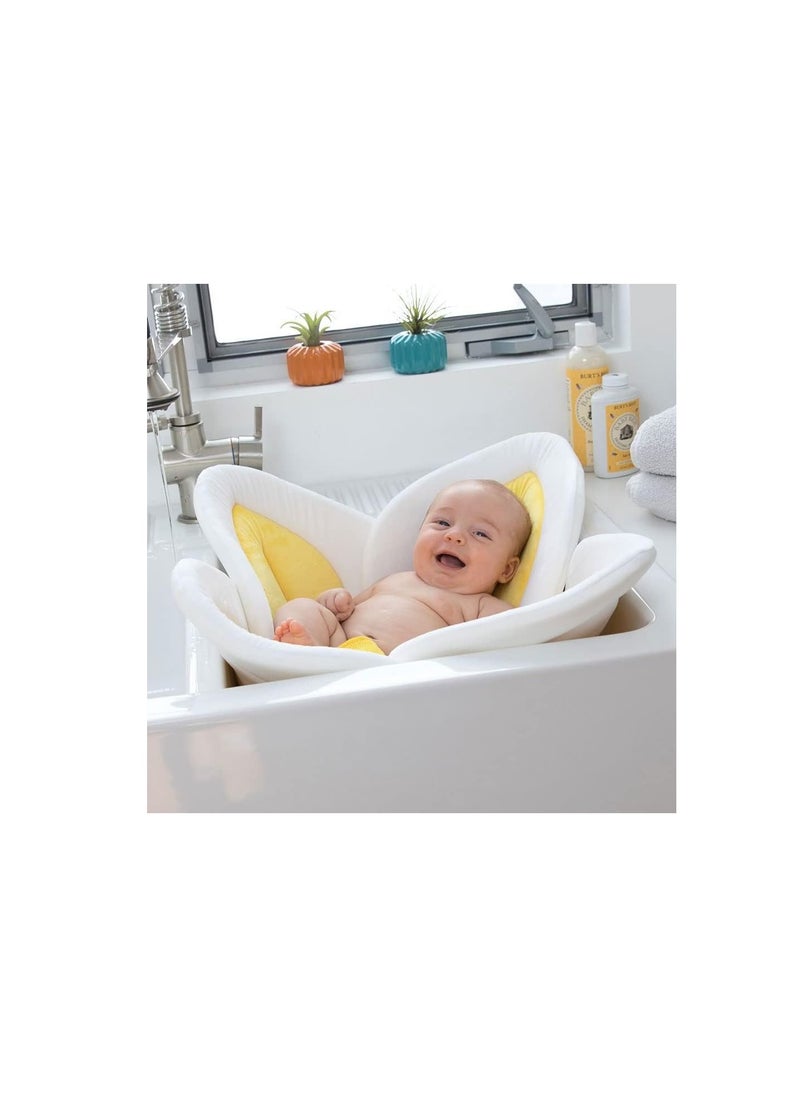 BLOOMING TIME Blooming Lotus Baby Bath Seat Flower Shaped Comfortable Bathtub  - Image 4