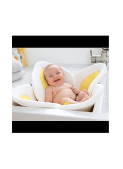 BLOOMING TIME Blooming Lotus Baby Bath Seat Flower Shaped Comfortable Bathtub  - Image 2