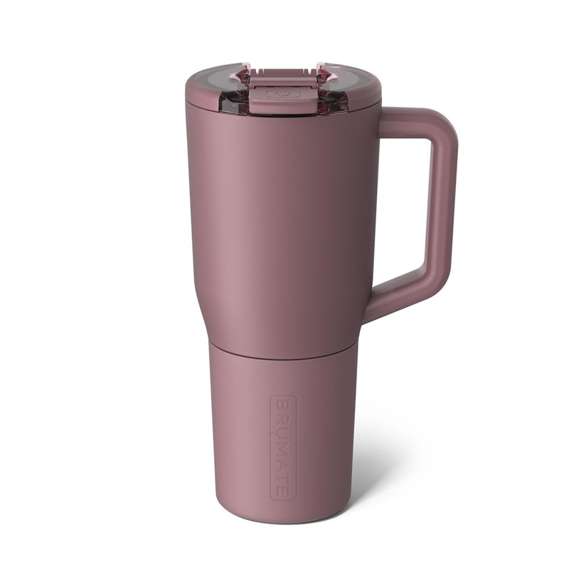 BrMate Mv 35oz 100 Leak Proof Insulated Coffee Mug with Handle Lid Stainless Steel Coffee Travel Mug Double Walled Coffee Cup Rose Taupe