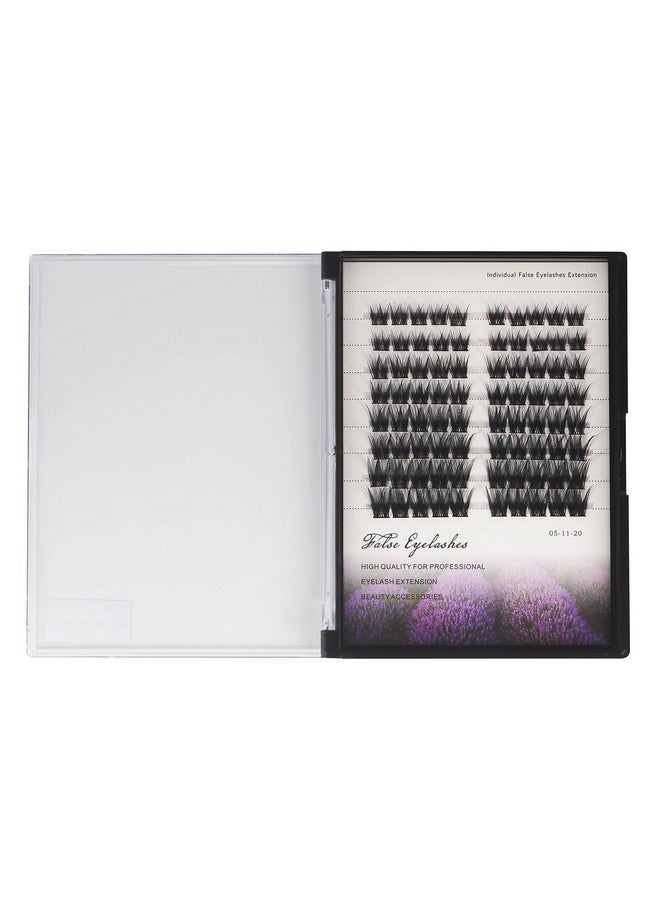 Dedila Grafting Individual Clusters Eyelashes Mixed 10 12 14 16Mm/14 16 18Mm D Curl Makeup Soft And Lightweight Volume Eye Lashes Extensions Wide Stem Glue Bonded Diy Home Lashes (Mixed 10 12 14 16Mm) - Image 5
