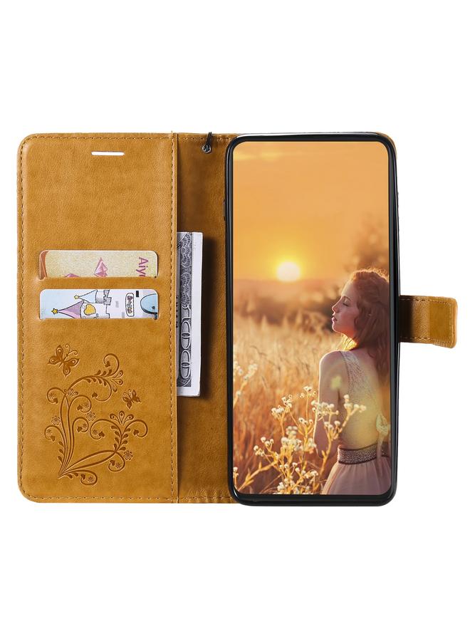 Zaboon Case For iPhone 13 mini 3D Butterfly Embossed Pattern Horizontal Flip Leather Case with Holder & Card Slot & Wallet & Lanyard - Image 4