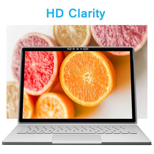 Megoo Screen Protector for Surface Book 3 15 Inch, HD Tempered Glass/Scratch resistant/Rounded Edges, Also Compatible for Microsoft Surface Book 2 - Image 4