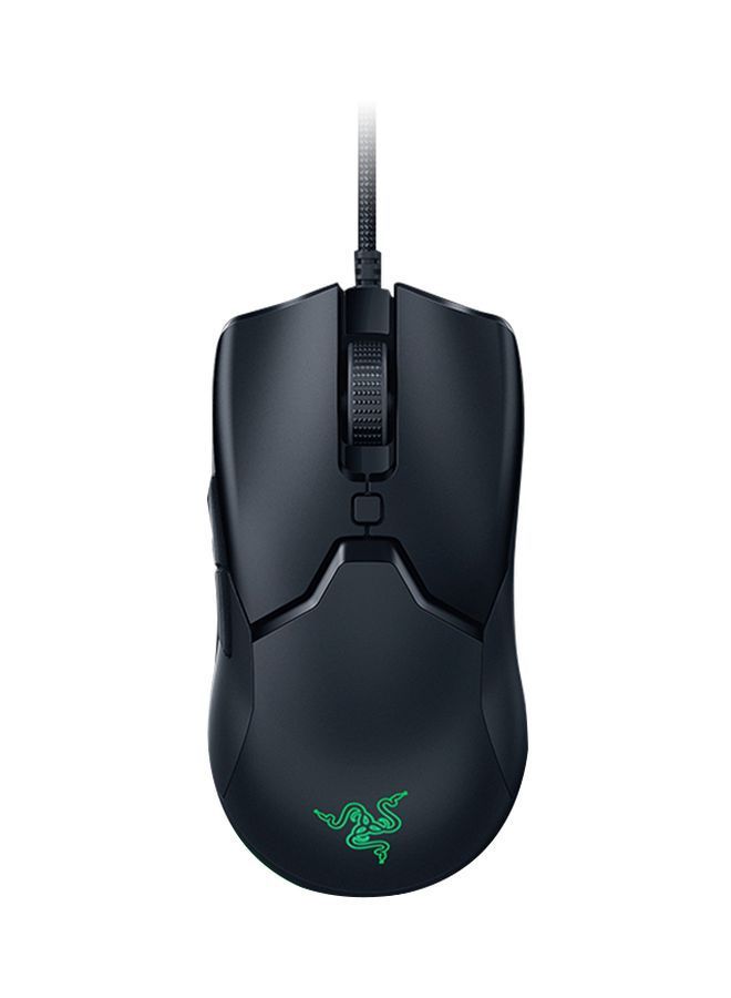 NIBEMINENT Viper Mini Wired Mouse 4.66x1.51x2.11inch Black - Image 1