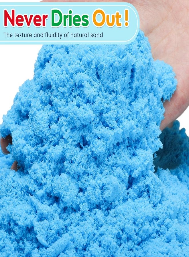 FURWEY 3lbs Play Sand,Mixed Packaging of 3-Color Sensory Sand,Suitable for Children to Shaping, Squeezing and Sculpting（Without Molds） - Image 3