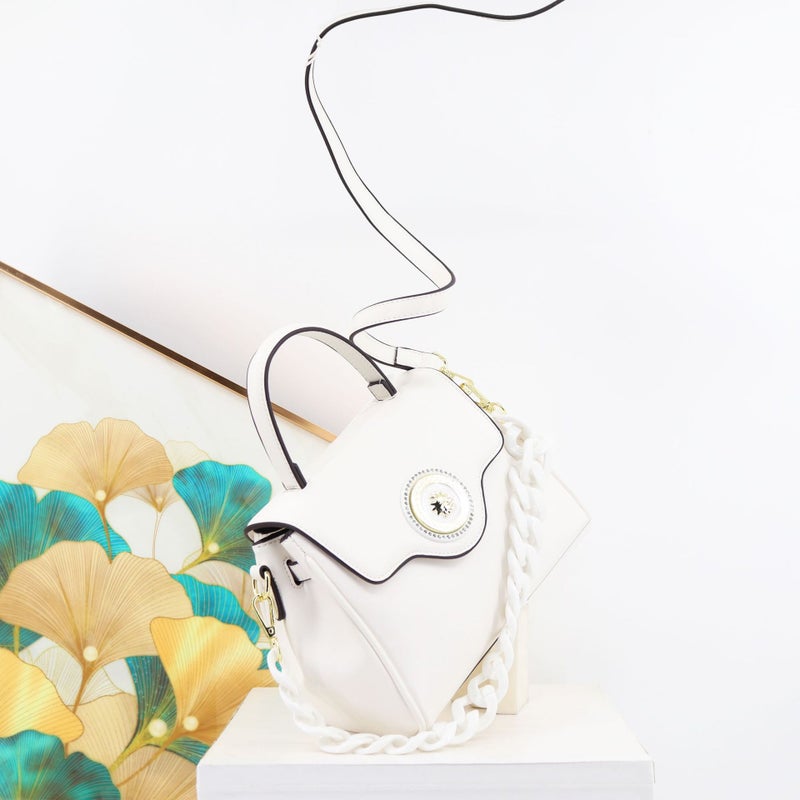 Women'S Bags, Big-Name Brands, Acrylic Chain Bags, Textured Handbags, Women'S Handbag, Bucket Bag - Image 1