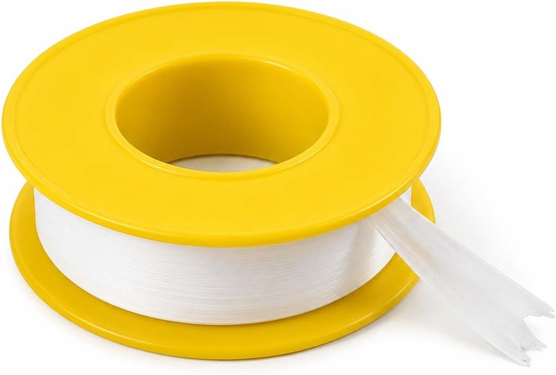 Hasanat Essentials PTFE Thread Seal Tape 12mm x 0.075mm x 10 Meter for Plumbing and Leak Prevention - Image 1