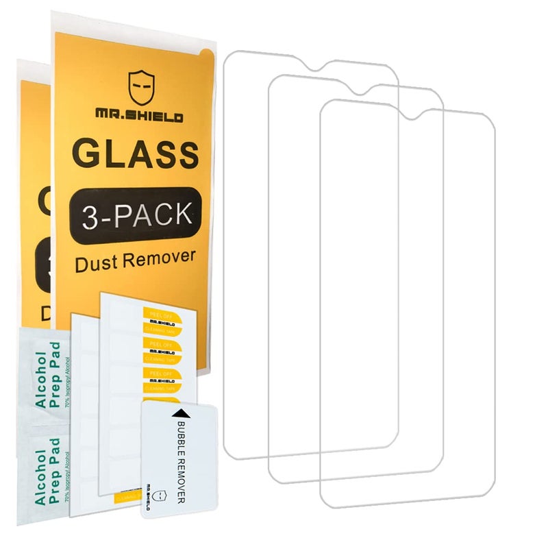 Mr Shield Mr.Shield [3-Pack] Designed For Motorola (Moto G Pure) [6.5 Inch] [Tempered Glass] [Japan Glass with 9H Hardness] Screen Protector with Lifetime Replacement - Image 2