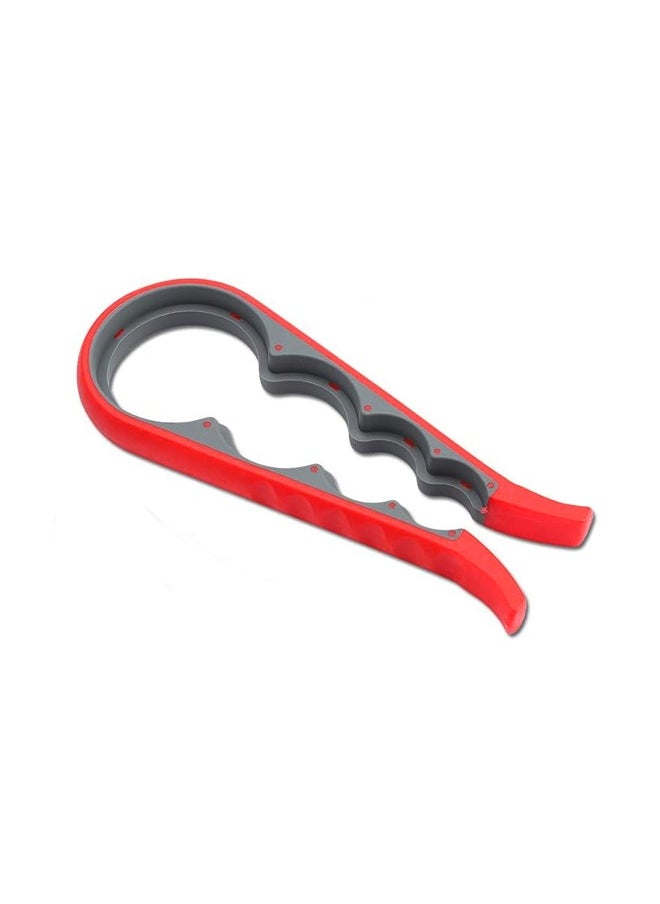 Generic - Multi Purpose Bottle Opener Easy Open Red/Grey - Image 1