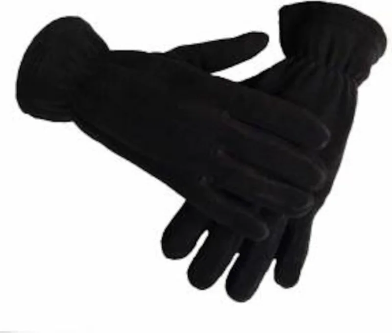 نيكادو Thermal Winter Quality Fleece Gloves Men Women Black Men Women