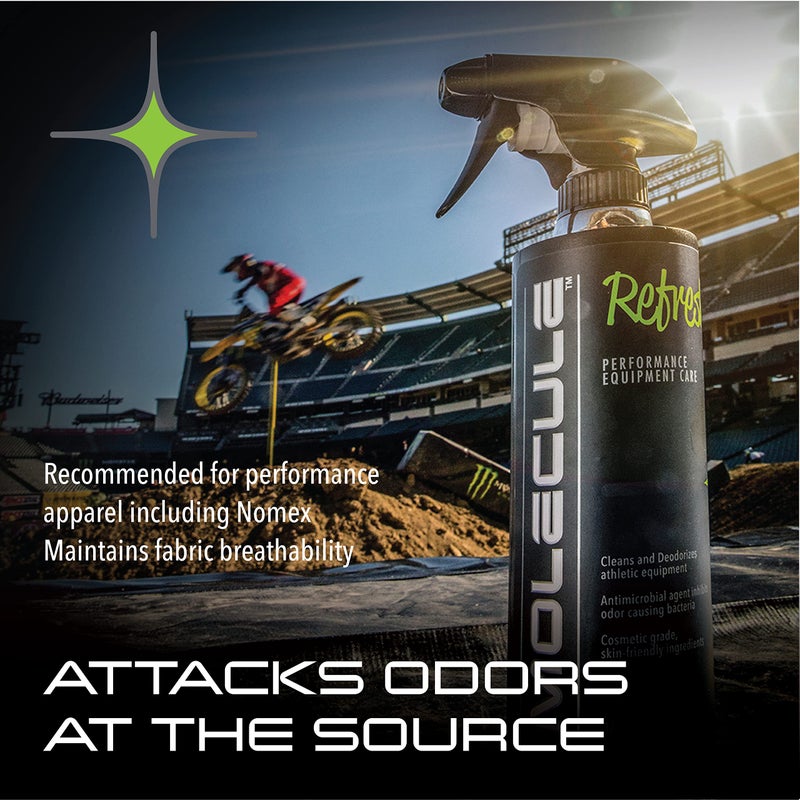 Molecule Refresh, Performance Apparel Care, Race Suits, Cleans and Deodorizes, 16 Ounces - Image 4