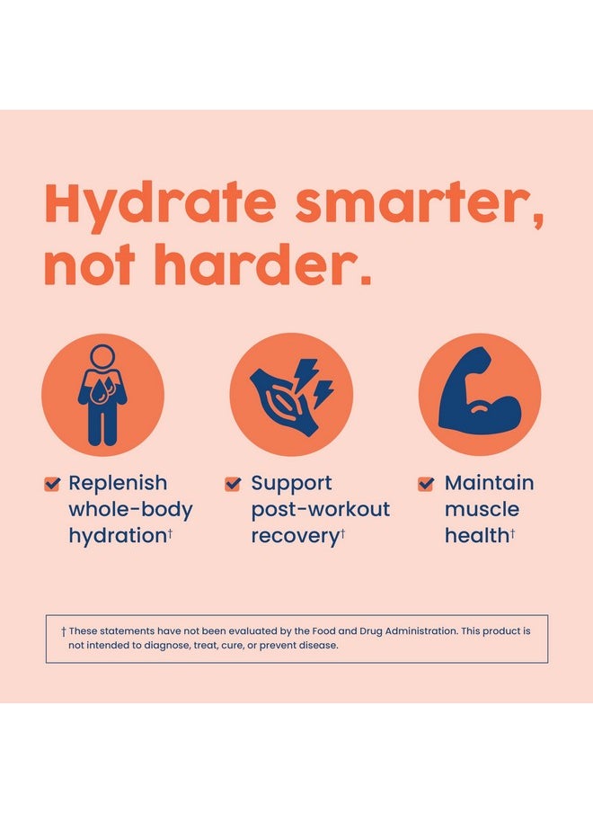 NativePath NativePath Native Hydrate, Zero Sugar, Electrolytes Powder with BCAAs, Peach Mango Hydration, Keto & Paleo Friendly, 30 Servings  - Image 5