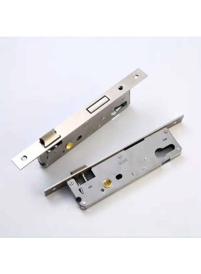 Heavy Duty Stainless Steel Mortice Lock 35mm Backset Satin Nickel Finish For Interior Exterior Doors - Image 3