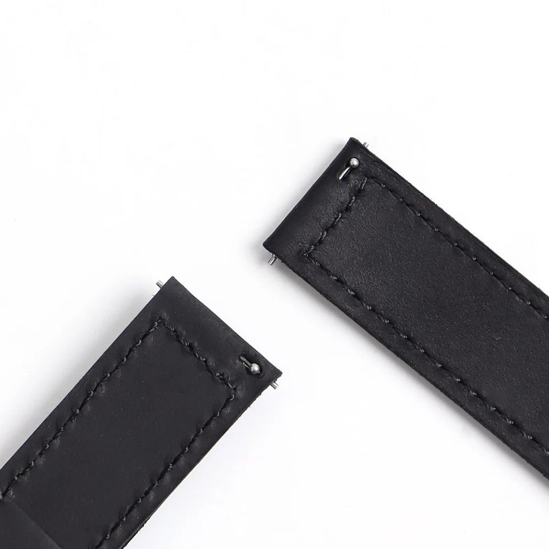 Bluejw New High-Quality Genuine Leather Watch Strap – Quick Release Replacement Band for Men & Women, Fits 18mm 20mm 22mm Watches, Ready to Ship - Image 4