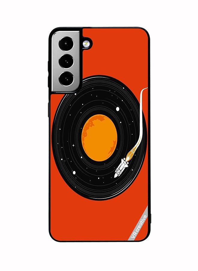VR CREATIVE Protective Case Cover For Samsung Galaxy S21 FE 5G Music Design Multicolour - Image 1