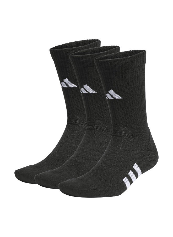 Adidas Prf Cush Crew3P Black Training Socks Kxl - Image 1