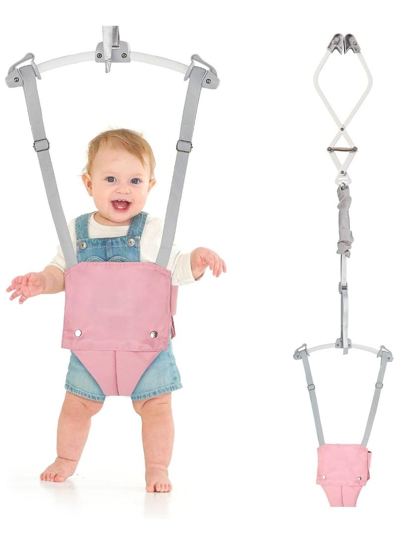 XICEN Baby Door Jumper Chair with Door Clamp, Baby Doorway Jumper Bouncer Chair with Strong Spring & Adjustable Strap, Portable Infant Bouncers  - Image 1