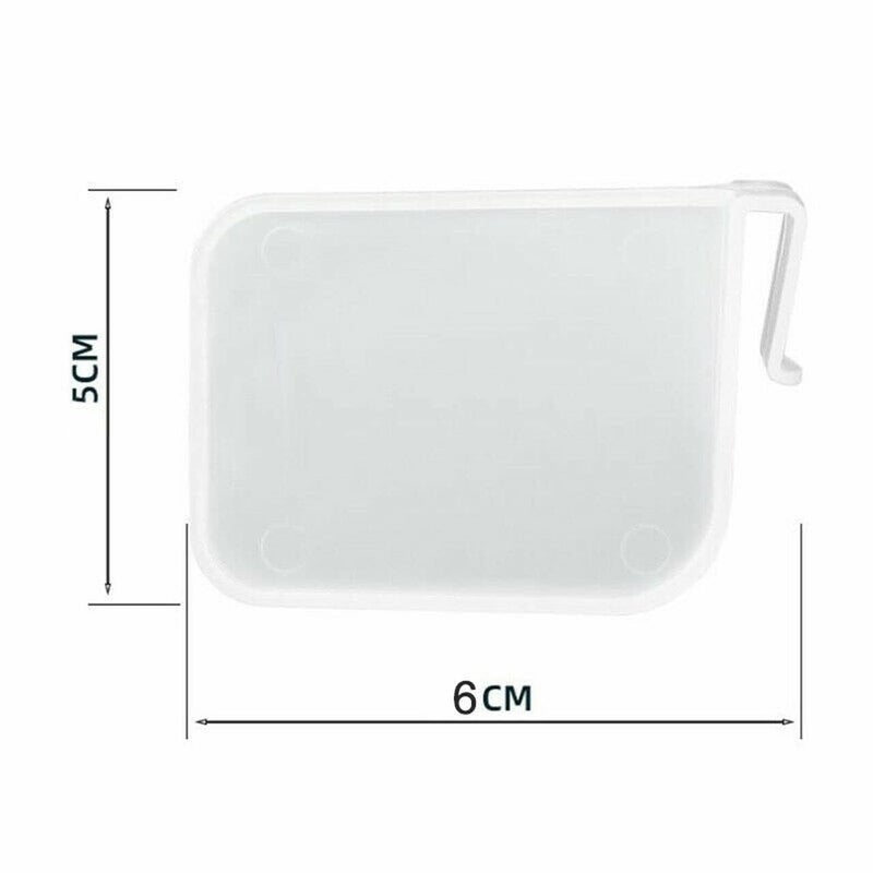 GLOWICK GLOWICK Plastic Refrigerator Internal Drawer Shelf Divider Clip Telescopic Expandable Fridge Drawers Storage Refrigerator Partition Clips 4 Pcs  - Image 3
