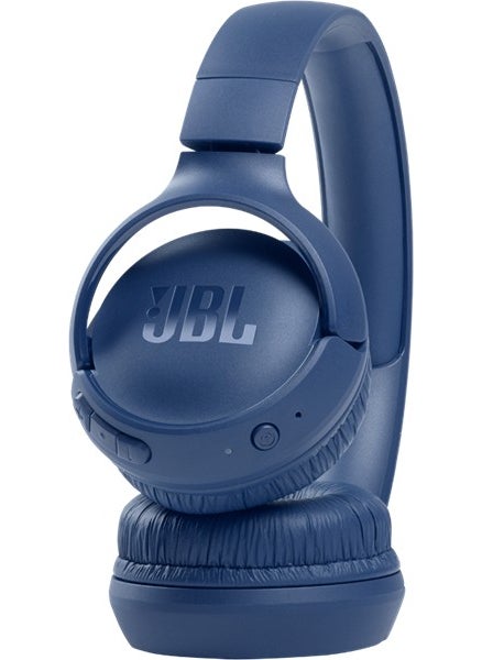 JBL - Tune 510BT Multi Connect Over-Ear Wireless Headphones with Microphone Blue - Image 1