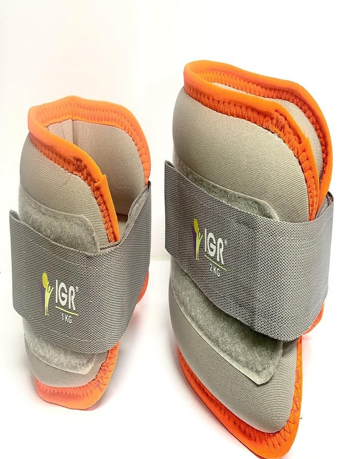 IGR سوار أثقال - للمعصم | الكاحل | للركض | ركوب الدراجات | التمارين الهوائية | لتقوية العضلات | تمارين الكارديو | لتقوية عضلات المؤخرة | تمارين القرفصاء مع رفع الساق | تمارين سوبرمان - دوائر الذراعين بالأثقال | إعادة التأهيل | للرجال والنساء - فائق النعومة - 500 غرام × قطعة واحدة - Image 1