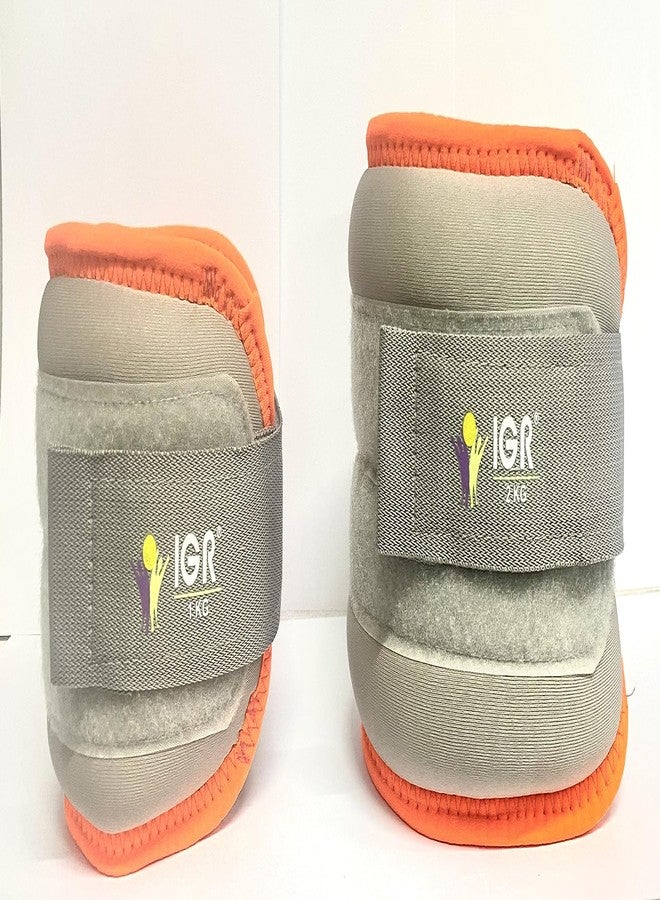 IGR سوار أثقال - للمعصم | الكاحل | للركض | ركوب الدراجات | التمارين الهوائية | لتقوية العضلات | تمارين الكارديو | لتقوية عضلات المؤخرة | تمارين القرفصاء مع رفع الساق | تمارين سوبرمان - دوائر الذراعين بالأثقال | إعادة التأهيل | للرجال والنساء - فائق النعومة - 500 غرام × قطعة واحدة - Image 5