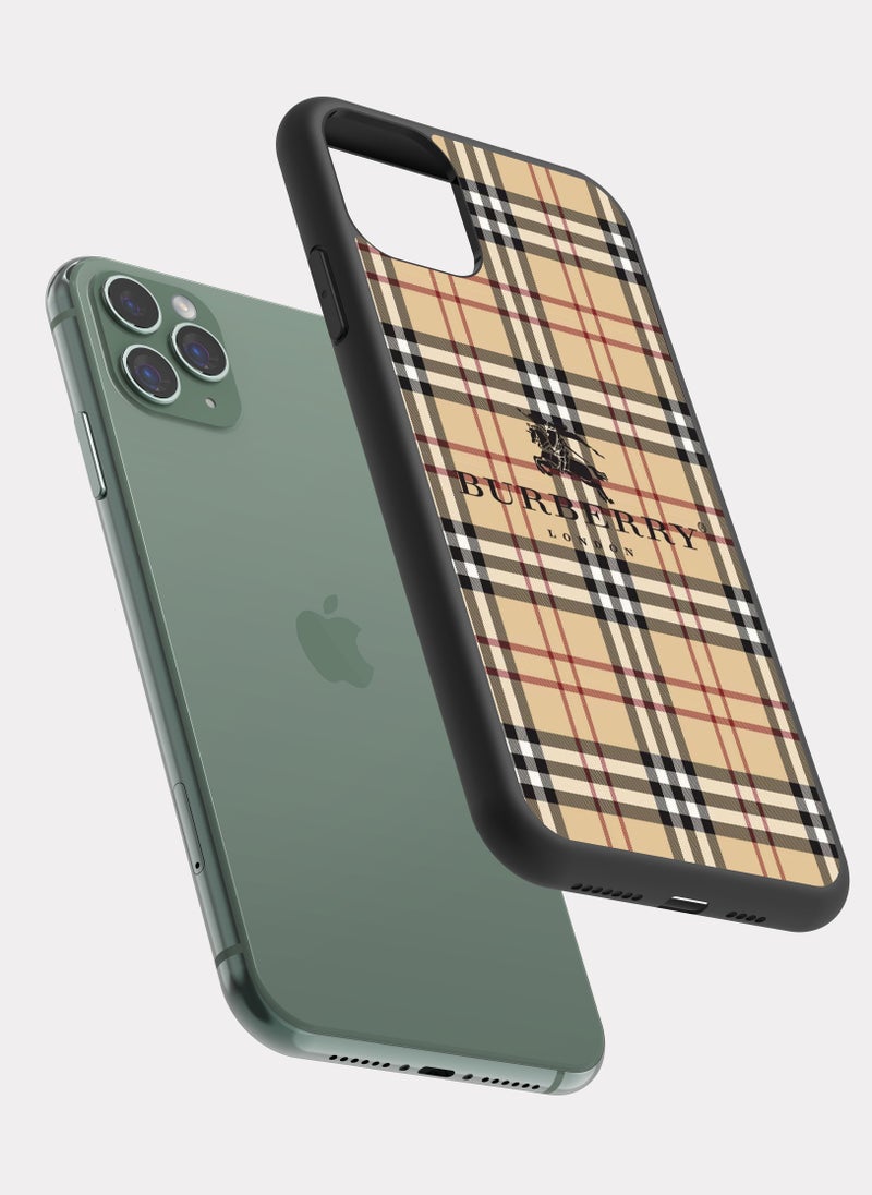 بكسلات كفر ايفون 11 برو ماكس بيج اسود بربري - Image 2