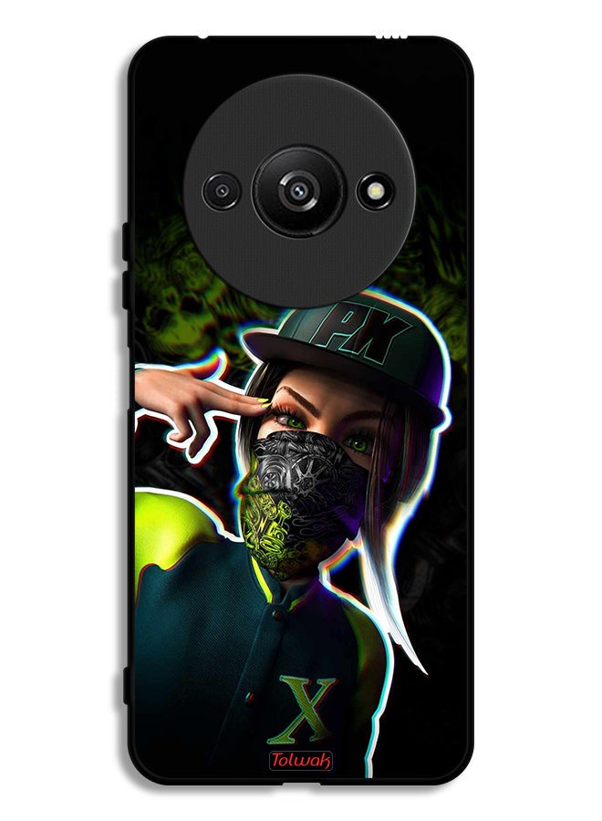 Tolwak Xiaomi Redmi A3 4G Protective Case Cover Girls Aesthetic Art - Image 1