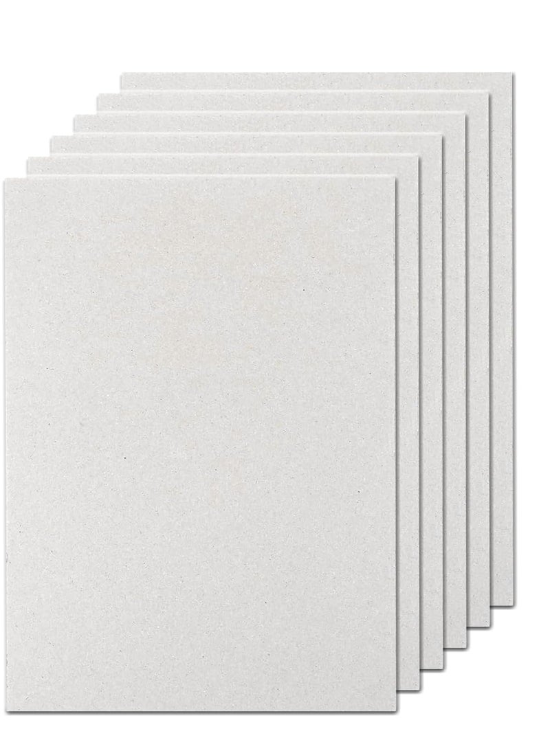 TOWNBUS TOWNBUS A4 20 Nos of 2mm 1260 GSM thick Grey Board Book Binder Board Heavy Duty Chipboard for Document Protector Mailer Art Craft DIY 