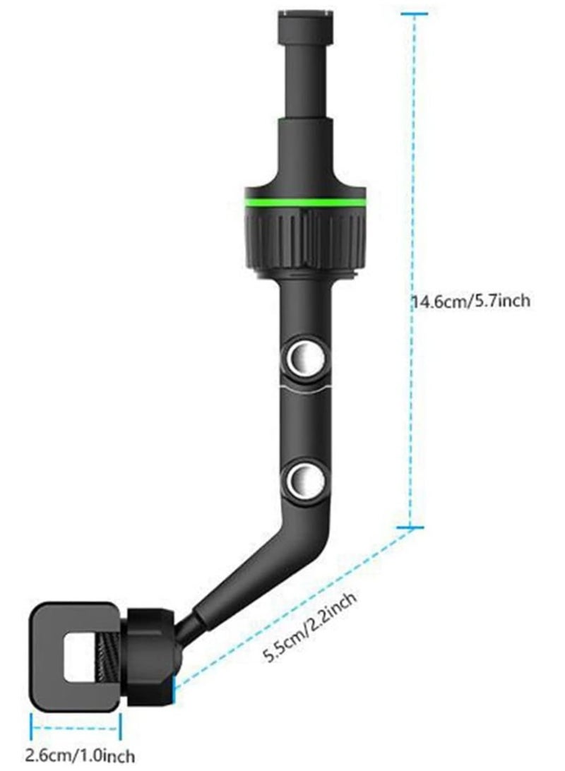 ELTRAZONE Multifunctional Rearview Mirror Phone Holder with 360 Degrees Rotating - Image 3