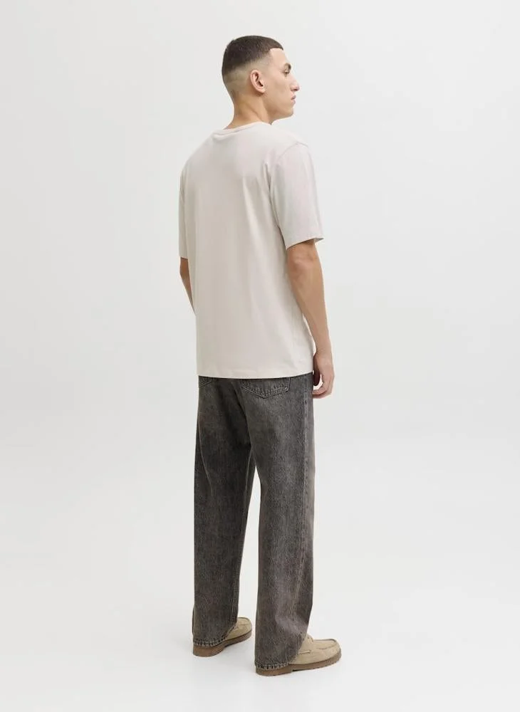 JACK & JONES Graphic Crew Neck T-Shirt