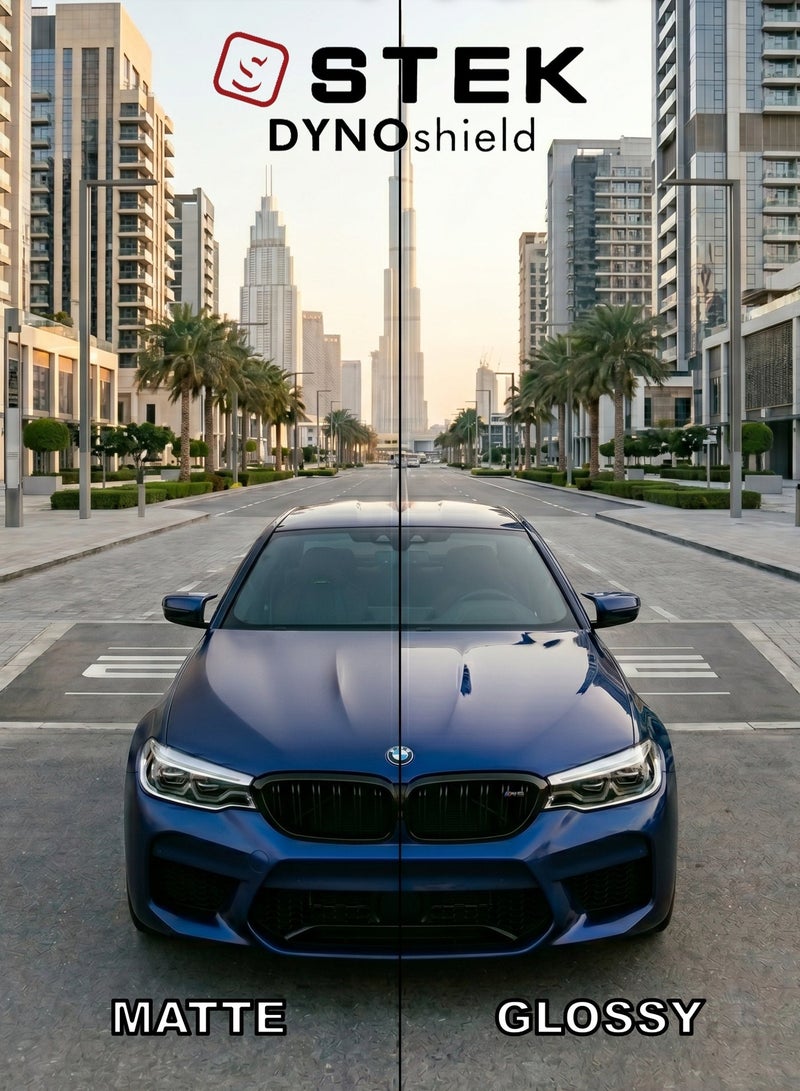 STEK DYNOshield Glossy PPF | 10-Year Warranty | Nano-Ceramic Top Coat | Hydrophobic & Self-Healing - Image 3